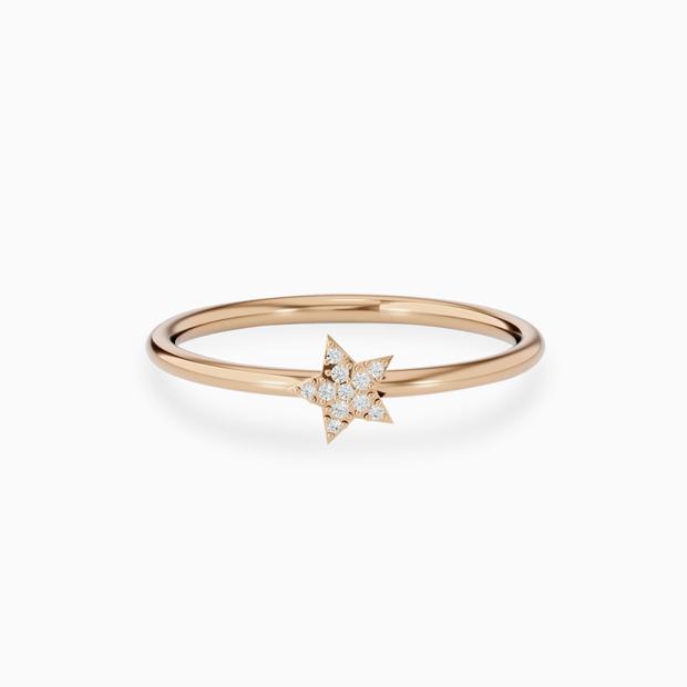 diamond star ring 