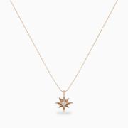 diamond star necklace