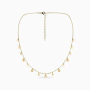 gold disc necklace cheap