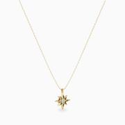 small gold star necklace