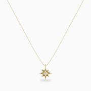 diamond star necklace