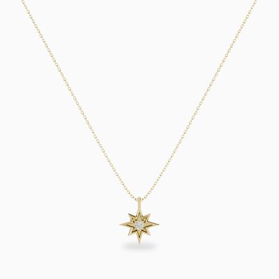 diamond star necklace