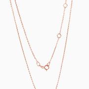 14k Penta Diamond Necklace